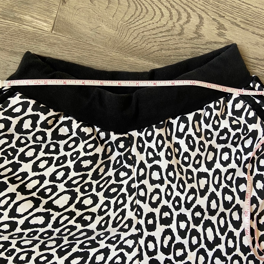 Jeremy Scott x Adidas Black and White Leopard Track Joggers - Picture 6 of 11